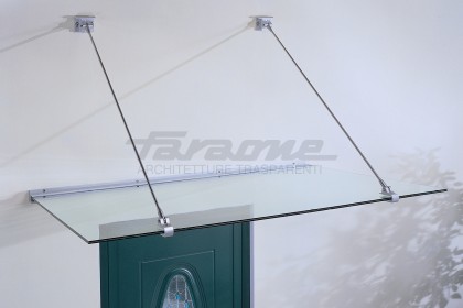 Pensiline vetro alluminio Gran Sasso