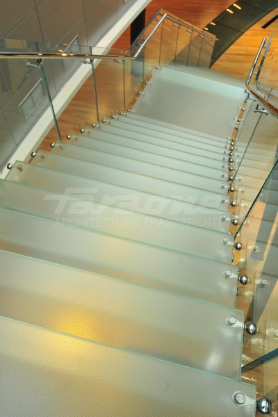 stairs glass steel mathis