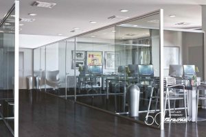 alluminium and glass Doors and glass partitions Spazio