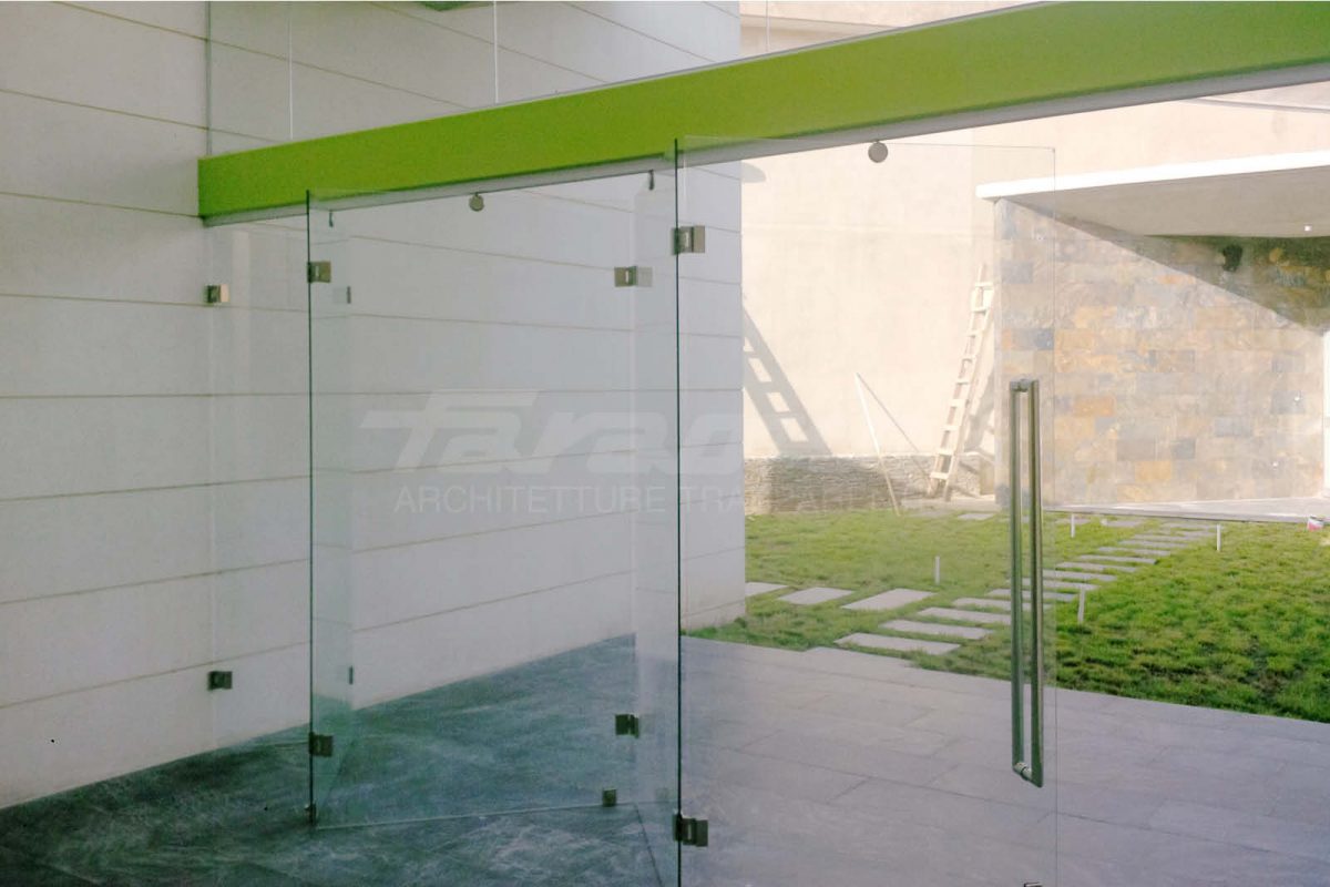 glass doors aluminium Maior Villa Terranova